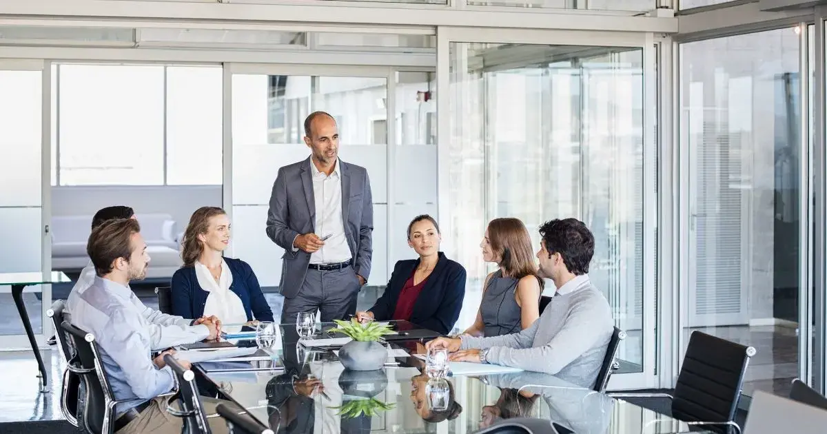 Healthcare corporate team